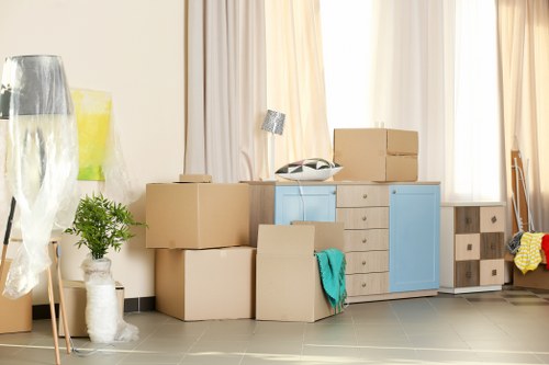 Local man with a van helping with a residential move in Twickenham
