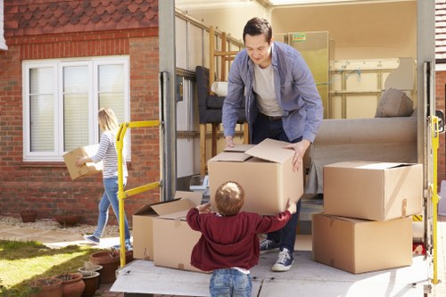 Professional movers handling access challenges in Twickenham