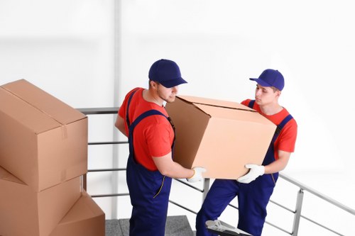 Written complaint being prepared for a removal van move