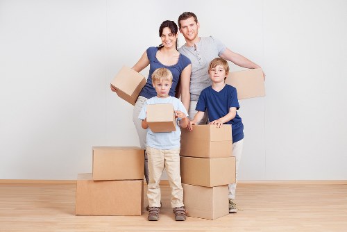 Office furniture dismantling and transport during a Twickenham relocation