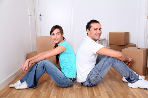 Careful handling of furniture in a Twickenham property